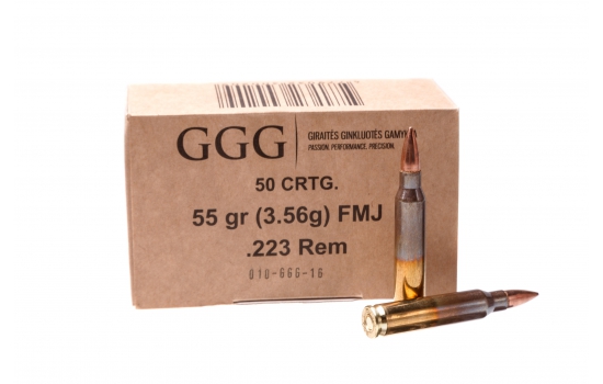 GGG 223Rem FMJ 3.56g / 55gr