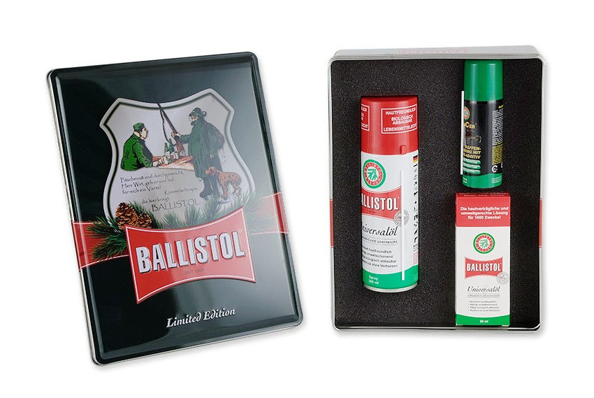 Подарочный набор средств по уходу за оружием Klever Ballisol Nostalgie-Box Motiv Jäger Limited Edition (2199)