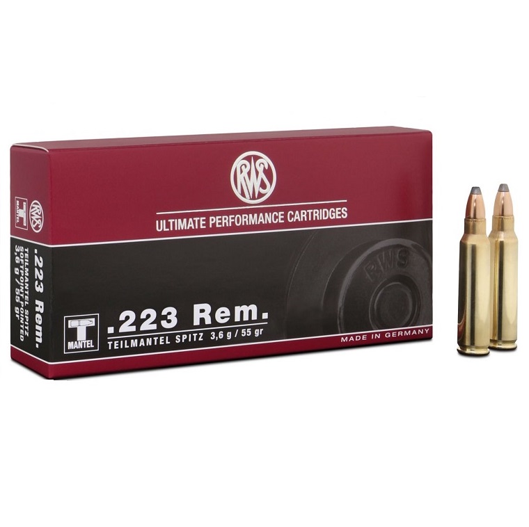 RWS .223 Rem 3,6g/55gr