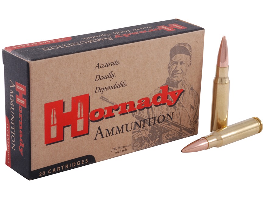 Hornady Match Ammunition 308 Winchester BTHP 10.88g / 168gr