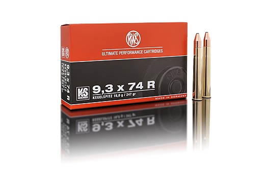 Ruag RWS 9.3x74R Evo 18.8g / 290gr