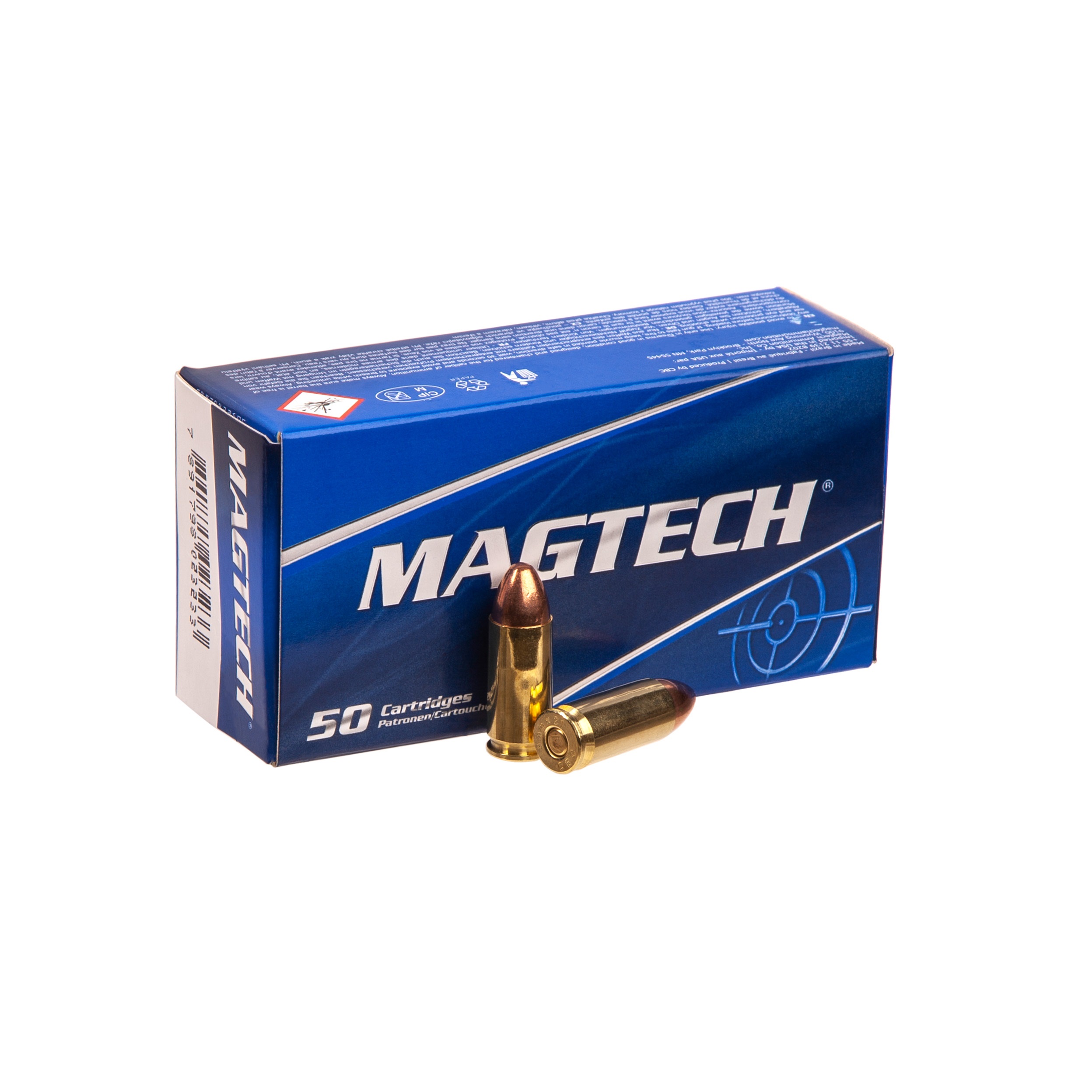 Magtech, кал.9x21, FMJ, 8гр/124GR