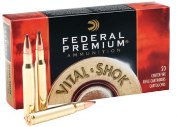 Federal premium Vital shok 223 Rem Nosler Partition 3.88g / 60gr