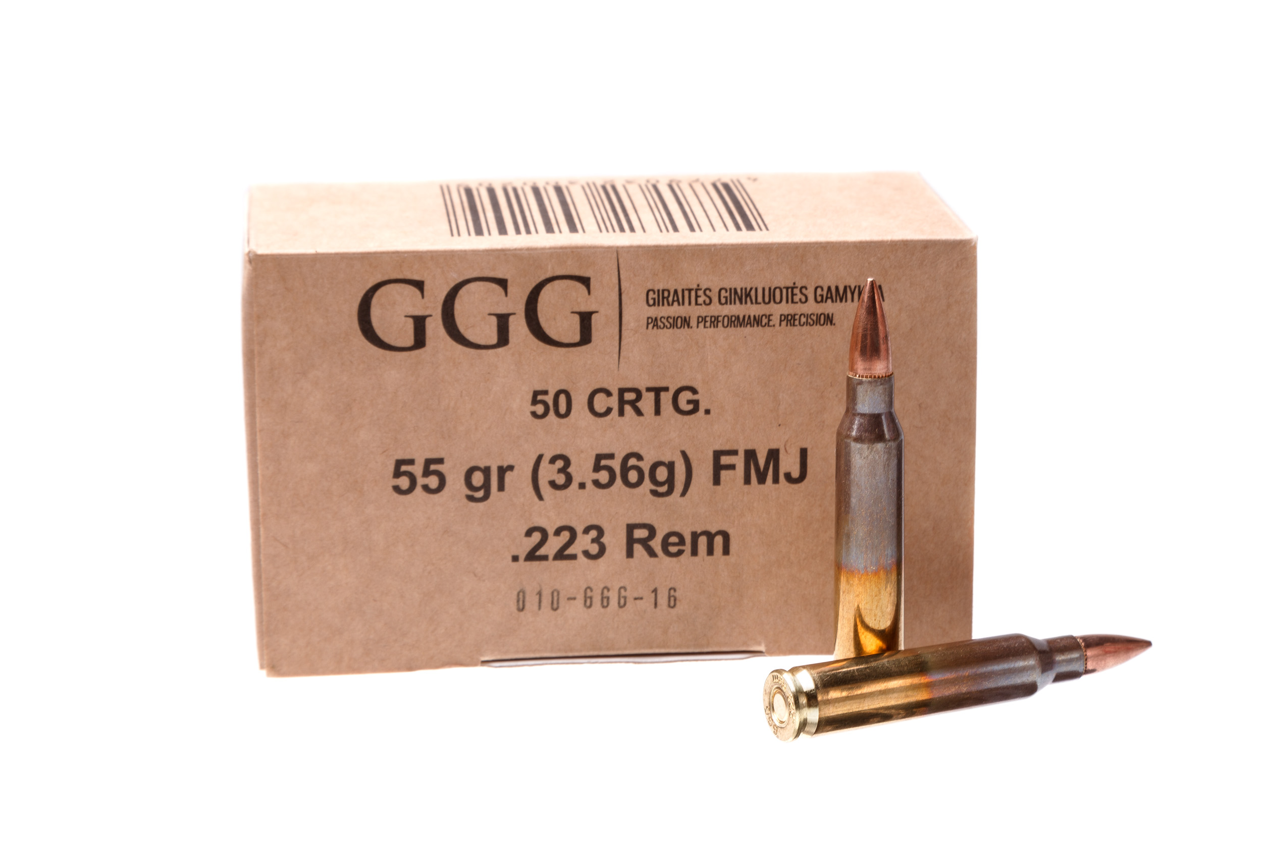 GGG 223Rem FMJ 3.56g / 55gr