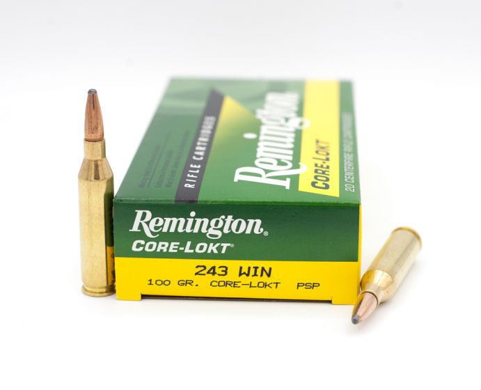 Remington.243 Win пуля Core-Lokt Pointed Soft Point 6,48g/ 100gr