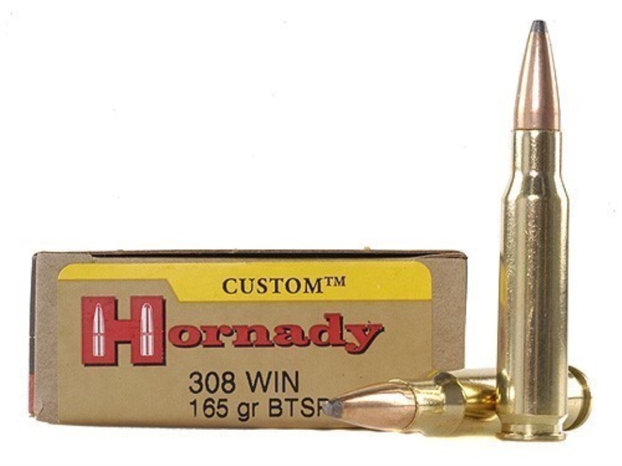 Hornady Custom Ammunition 308 Winchester 10.7g / 165gr