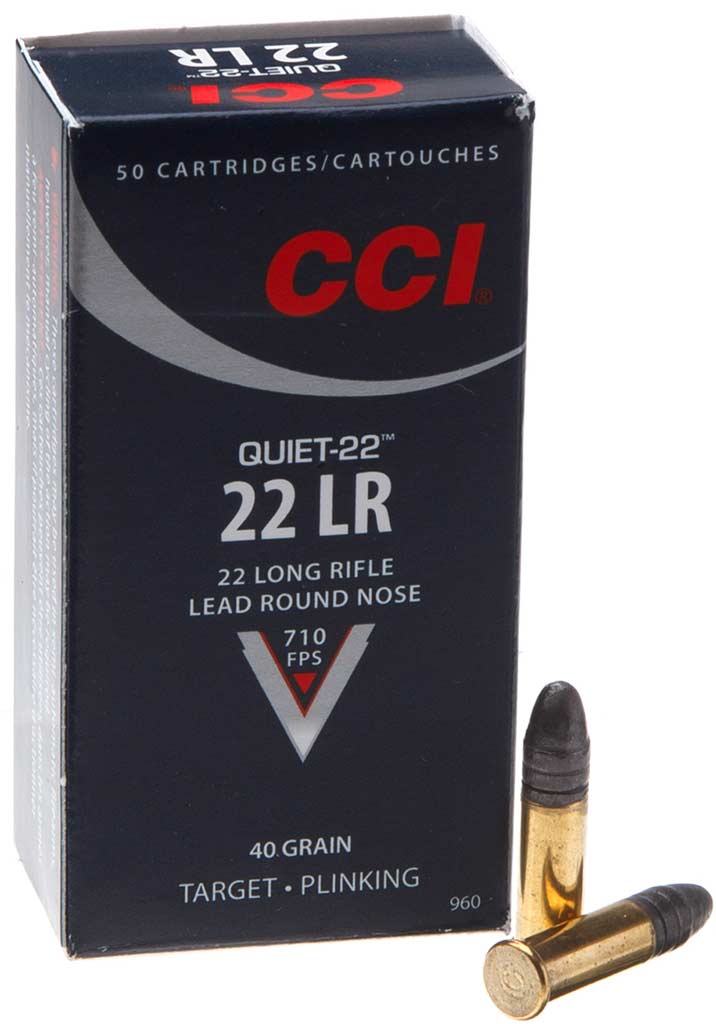 CCI 22LR Quiet-22, Segmented HP 2,6гр