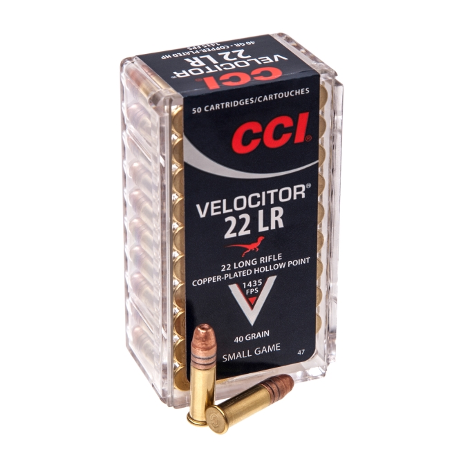 CCI VELOCITOR, кал.22 LR, 2,6 г/40 gr VELOCITOR, кал.22 LR, 2,6 г/40 gr