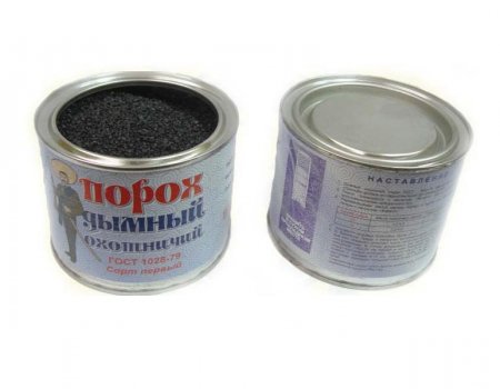 Порох дымный охотничий (500г)