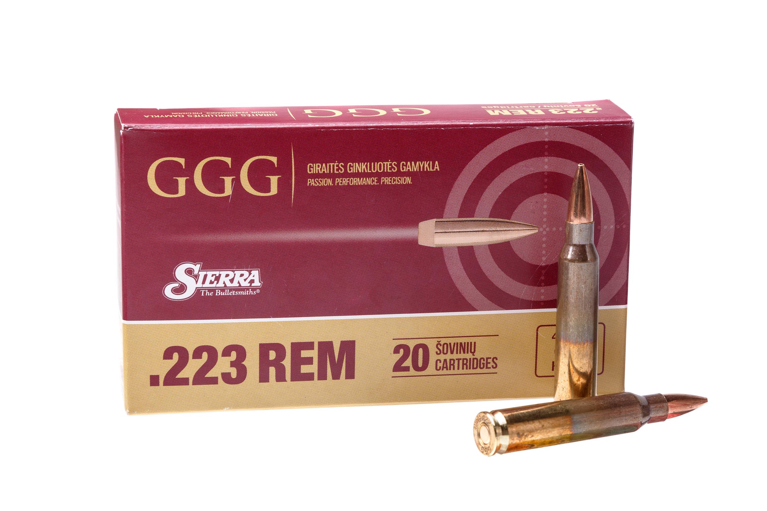 GGG 223Rem HPBT 4.5g / 69gr